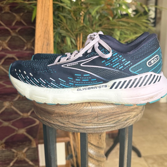 BROOKS GLYCERIN GTS 20 ladies running shoe very good condition size 10 1/2 - Picture 3 of 9